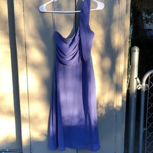 Purple Chic Halter Dress
